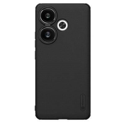 Nillkin Frosted Shield Xiaomi Poco F6 5G черный пластиковый чехол | Vacins.lv
