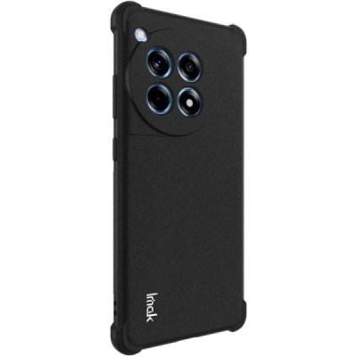 OnePlus 12R 5G (Ace 3) "Imak" усиленный твердый силиконовый чехол TPU - чёрный | Vacins.lv