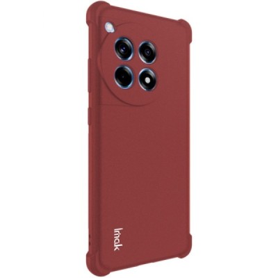 OnePlus 12R 5G (Ace 3) "Imak" усиленный твердый силиконовый чехол TPU - бордовый | Vacins.lv