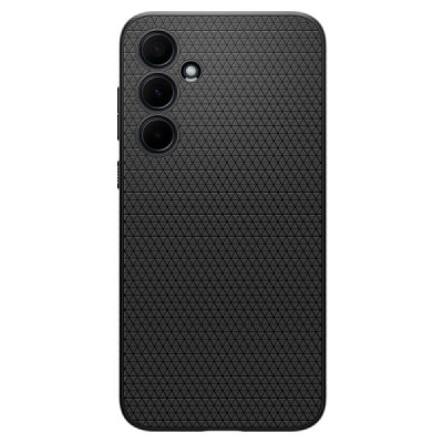 "Spigen" Liquid Air Samsung Galaxy A35 чёрный твердый силиконовый чехол | Vacins.lv