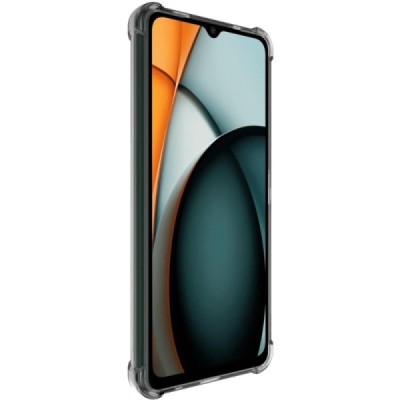Xiaomi Redmi A3 (Poco C61) Imak усиленный твердый силиконовый чехол TPU - серый | Vacins.lv