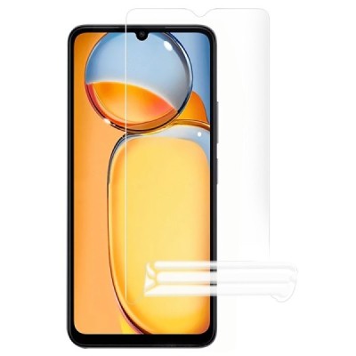 Xiaomi Redmi A3 (Poco C61) JUNLI (TPU) прозрачная защитная пленка для полного покрытия экрана | Vacins.lv