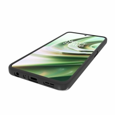 OnePlus Nord CE 3 Lite 5G cieta silikona (TPU) melns apvalks | vacins.lv