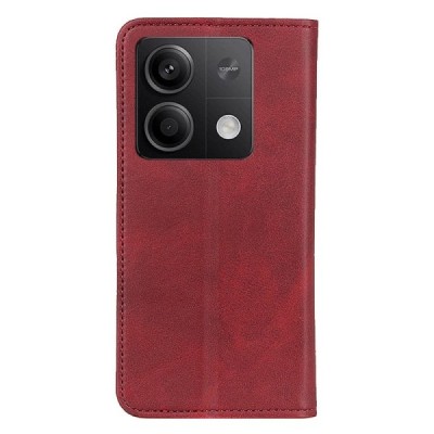 Xiaomi Redmi Note 13 5G „Split“ sērijas sarkans atvērams maciņš, maks | Vacins.lv