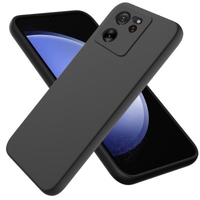 Xiaomi 13T / 13T Pro Shell (TPU) твердый силиконовый чехол - чёрный | Vacins.lv