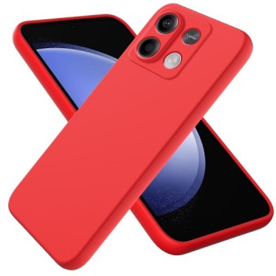 Xiaomi Redmi Note 13 5G Shell (TPU) твердый силиконовый чехол - красный | Vacins.lv
