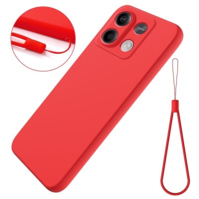 Xiaomi Redmi Note 13 5G Shell (TPU) твердый силиконовый чехол - красный | Vacins.lv