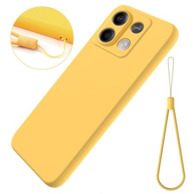 Xiaomi Redmi Note 13 5G Shell (TPU) твердый силиконовый чехол - жёлтый | Vacins.lv