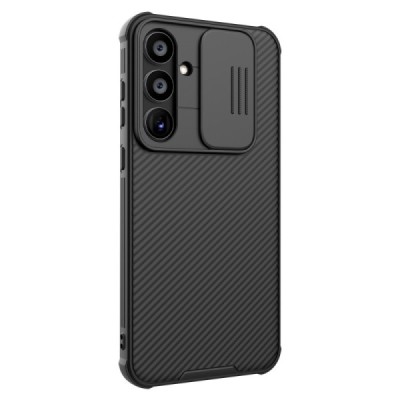 Samsung Galaxy A55 5G (SM-A556) „Nillkin“ CamShield Pro melns apvalks | Vacins.lv