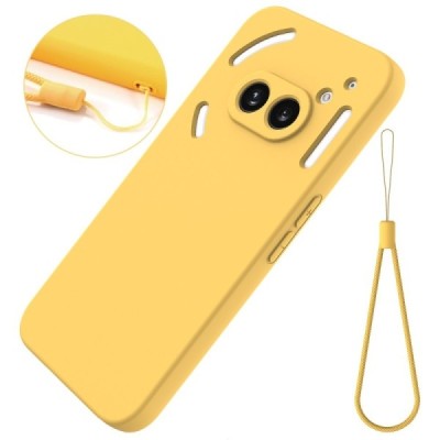 Nothing Phone 2a (2a Plus) Shell cieta silikona (TPU) apvalks - dzeltens | vacins.lv