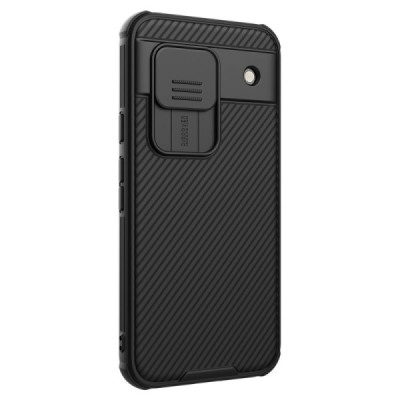 Google Pixel 8A „Nillkin“ CamShield Pro melns apvalks | Vacins.lv