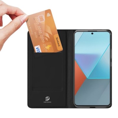 Xiaomi Redmi Note 13 Pro 5G (Poco X6 5G) „Dux Ducis“ Skin серии открываемый цвета чехол - книжка | Vacins.lv