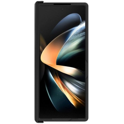 Samsung Galaxy Fold6 5G (SM-F956B) Imak Fiber melns plastika apvalks | vacins.lv