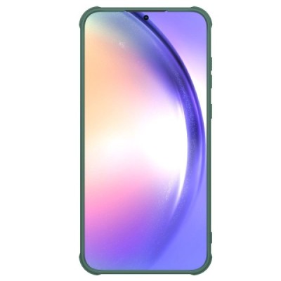 Samsung Galaxy A55 5G (SM-A556) „Nillkin“ Frosted Shield Pro зелёный чехол | Vacins.lv