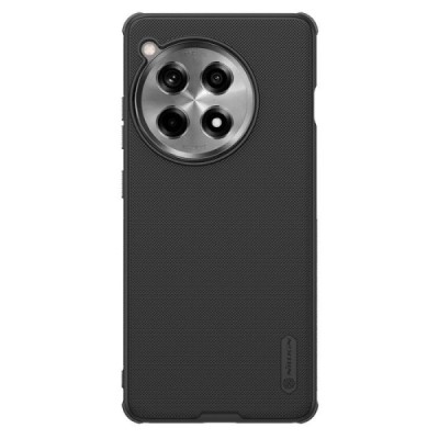 OnePlus 12R (Ace 3) „Nillkin“ Frosted Shield Pro Magnetic чёрный чехол | Vacins.lv