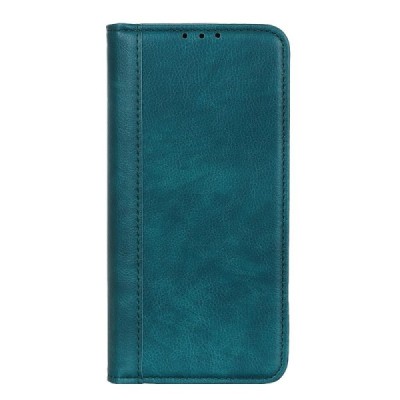 Sony Xperia 1 VI zaļš ādas atvērams maciņš ar magnetu | Vacins.lv