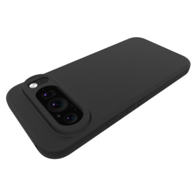 Твердый силиконовый чехол (TPU) для Google Pixel 9 (Pixel 9 Pro),чёрного цвета | Vacins.lv