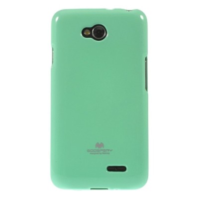 LG L70 (D320) Mercury piparmētru cieta silikona (TPU) futrālis / Vacins.lv
