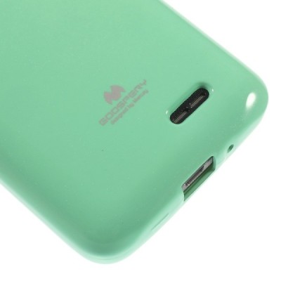 LG L70 (D320) Mercury piparmētru cieta silikona (TPU) futrālis / Vacins.lv