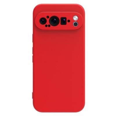 Google Pixel 9 Pro XL Shell (TPU) твердый силиконовый чехол - красный | Vacins.lv