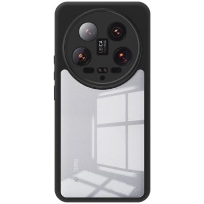 Xiaomi 14 Ultra „Imak“  cieta silikona (TPU) dzidrs apvalks | vacins.lv