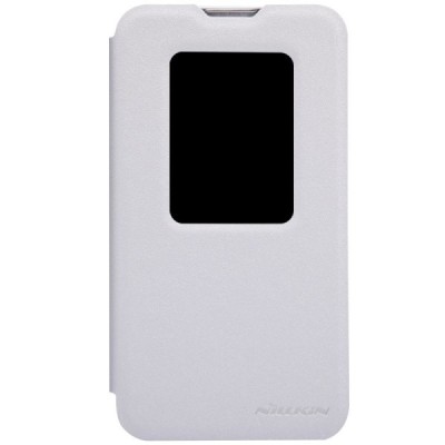 LG L70 D320 Nillkin Sparkle atvēramais balts futrālis / Vacins.lv