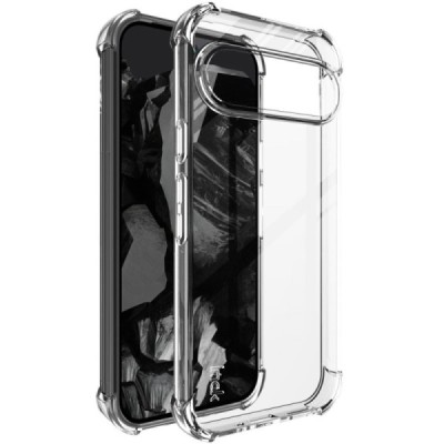 Google Pixel 9 (9 Pro) Imak pastiprinātas aizsardzības cieta silikona (TPU) dzidrs vāciņš | Vacins.lv