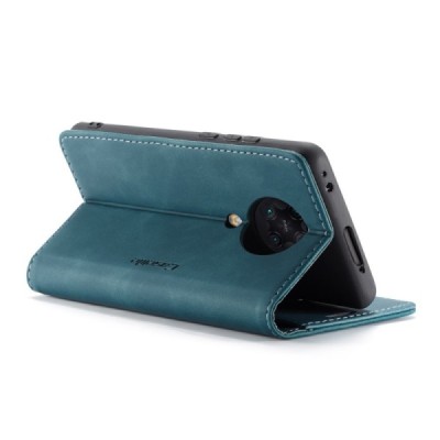 Xiaomi Poco F2 Pro CaseMe Retro открываемый, зелёного цвета, кожаный чехол – книжка | Vacins.lv