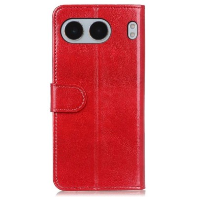 OnePlus Nord 4 Binfen atvēramais sarkans maciņš - maks | Vacins.lv