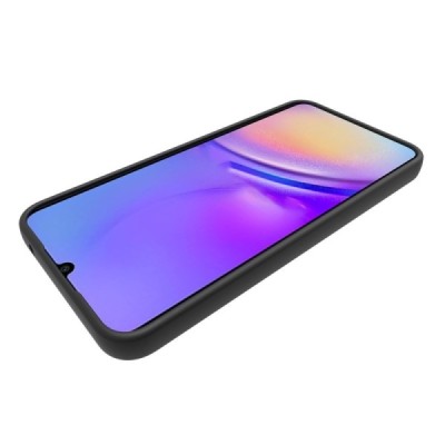 Твердый силиконовый чехол (TPU) для Samsung Galaxy A35 5G (SM-A356E),чёрного цвета | Vacins.lv