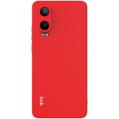 OnePlus Nord CE4 Lite 5G "Imak" cieta silikona (TPU) sarkans apvalks | vacins.lv