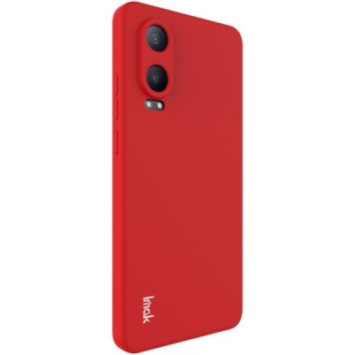 OnePlus Nord CE4 Lite 5G "Imak" cieta silikona (TPU) sarkans apvalks | vacins.lv