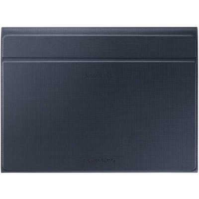 Originalus Samsung Galaxy Tab S 10.5 (T805, T800) Book Cover atverčiamas juodas odinis dėklas / Priedai.lt