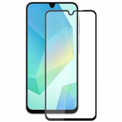 Samsung Galaxy A16 "Mocolo" 2.5D Tempered Glass melns ekrāna aizsargstikls | Vacins.lv