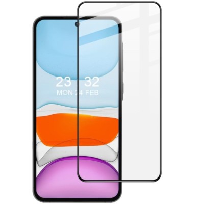Samsung Galaxy A35, A55 "Imak" Tempered Glass melns ekrāna aizsargstikls | Vacins.lv