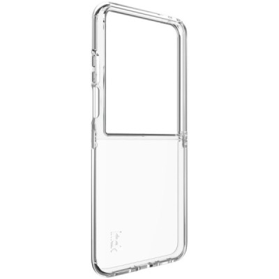 Motorola Razr 50 Ultra 5G (Razr+ 2024) "Imak" pastiprinātas aizsardzības cieta silikona (TPU) dzidrs (caurspīdīgs) vāciņš | Vaci
