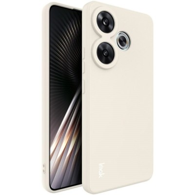 Твердый силиконовый чехол "Imak" (TPU) для Poco F6 5G песочный | Vacins.lv