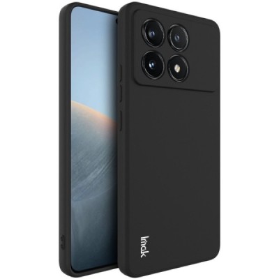 Твердый силиконовый чехол "Imak" (TPU) для Poco X6 Pro 5G / Redmi K70E, черного цвета | Vacins.lv