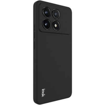 Твердый силиконовый чехол "Imak" (TPU) для Poco X6 Pro 5G / Redmi K70E, черного цвета | Vacins.lv