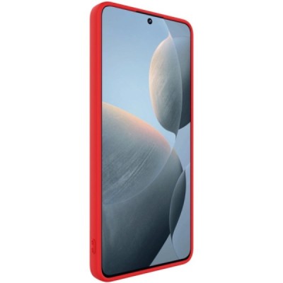Твердый силиконовый чехол "Imak" (TPU) для Xiaomi Poco X6 Pro 5G (K70E) красный | Vacins.lv