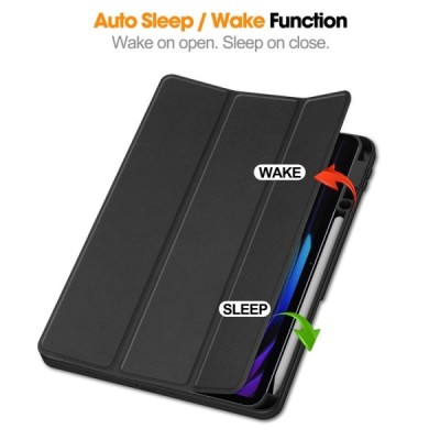 Чехол-книжка „Stylus“ - чёрный (Xiaomi Pad 7 / Pad 7 Pro / Pad 8 / Pad 8 Pro)