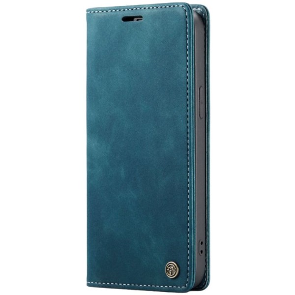 "CaseMe" Retro solīds atvēramais ādas maciņš - zaļš (Galaxy A16)