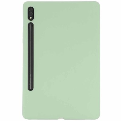 Samsung Galaxy Tab S10 Ultra 14.6" (X920, X926), S9 Ultra Shell TPU твердый силиконовый чехол - зелёный | Vacins.lv
