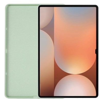 Samsung Galaxy Tab S10 Ultra 14.6" (X920, X926), S9 Ultra Shell TPU твердый силиконовый чехол - зелёный | Vacins.lv