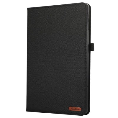 Xiaomi Redmi Pad Pro atvēramais melns tekstila maciņš - maks ar vietu, kur ielikt stylus | Vacins.lv