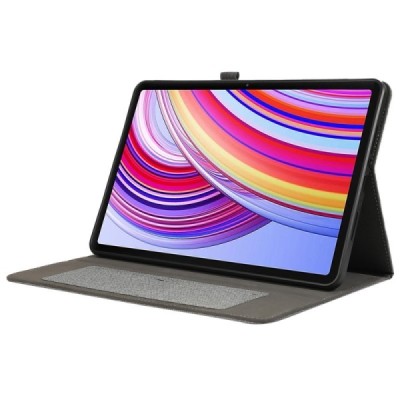 Xiaomi Redmi Pad Pro серый текстильный чехол - книжка с местом для стилуса | Vacins.lv