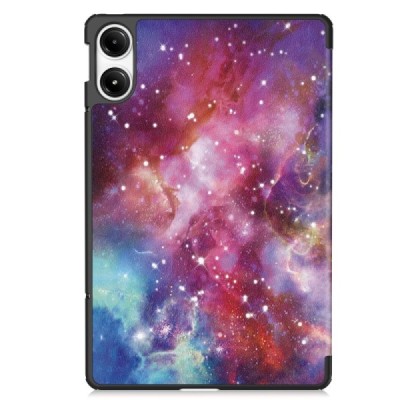 Xiaomi Redmi Pad Pro "Cosmo" цветной кожаный чехол-книжка (складной) | Vacins.lv