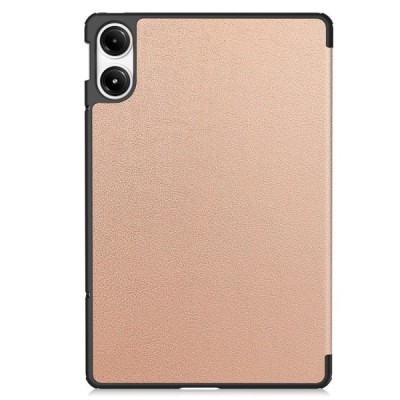 Xiaomi Redmi Pad Pro золотой кожаный чехол-книжка (складной) | Vacins.lv