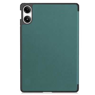 Xiaomi Redmi Pad Pro зелёный кожаный чехол-книжка (складной) | Vacins.lv