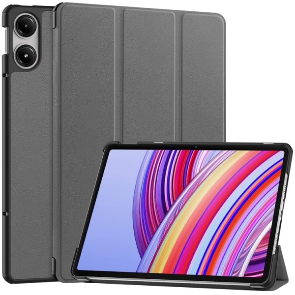 "Enkay" Чехол-книжка - серый (Redmi Pad Pro / Poco Pad)